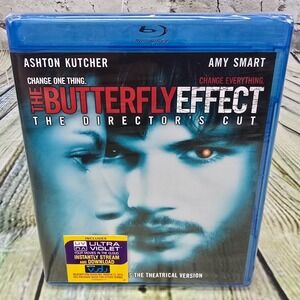 The Butterfly Effect Blu-Ray Director's Cut 2012 Ashton Kutcher Amy‎ Smart NEW